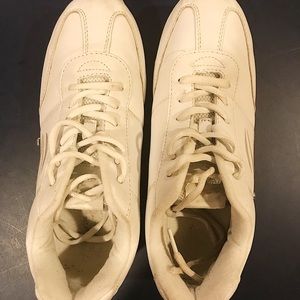 White cheer shoes